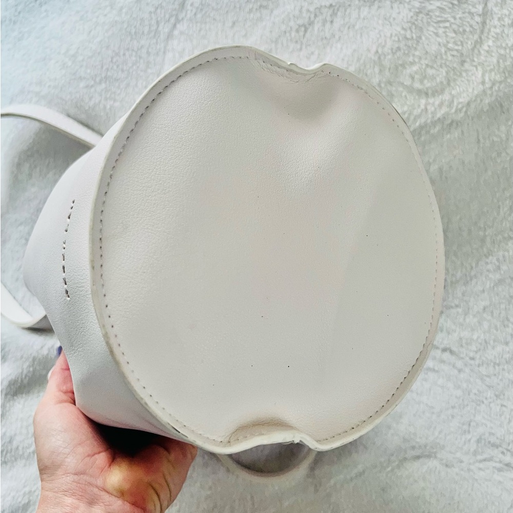 Derek Lam 10 Crosby White Leather Bucket Bag - Picture 5 of 13